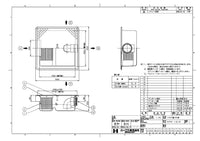 鉄鋼製 厨房用バスケット桝 GFR-15JE 用蓋