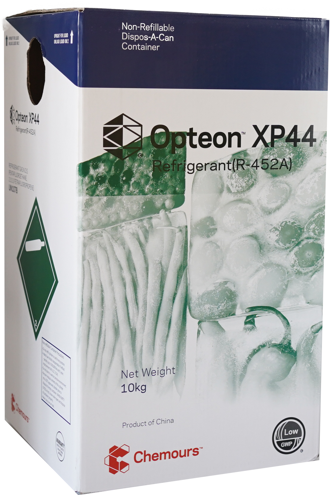 【冷媒ガス】Opteon™(オプテオン™) XP44(R-452A)NRC 10kg　三井ケマーズ製