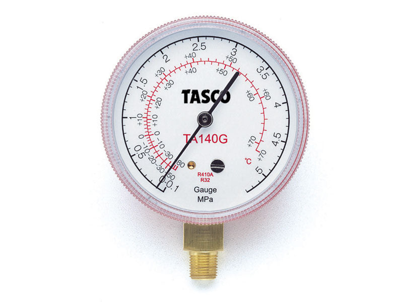 R410A、R32用高精度圧力計/連成計 TA140G - イチネンTASCO（タスコ