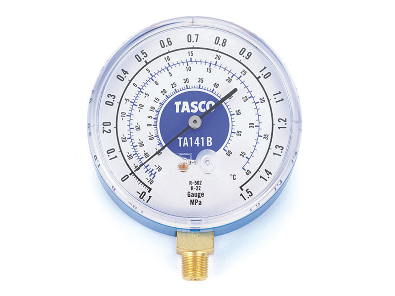 R22、R12、R502用高精度圧力計/連成計 TA141B - イチネンTASCO（タスコ