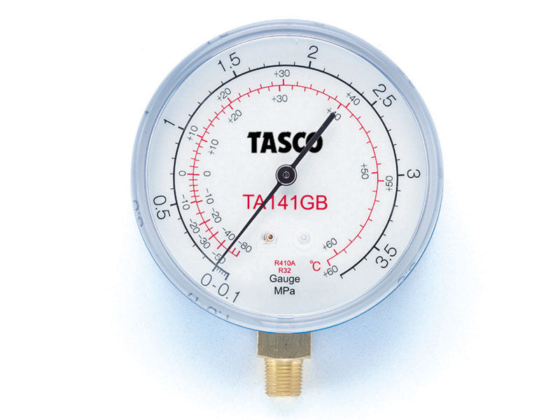 R410A、R32用高精度圧力計/連成計 TA141GB - イチネンTASCO（タスコ