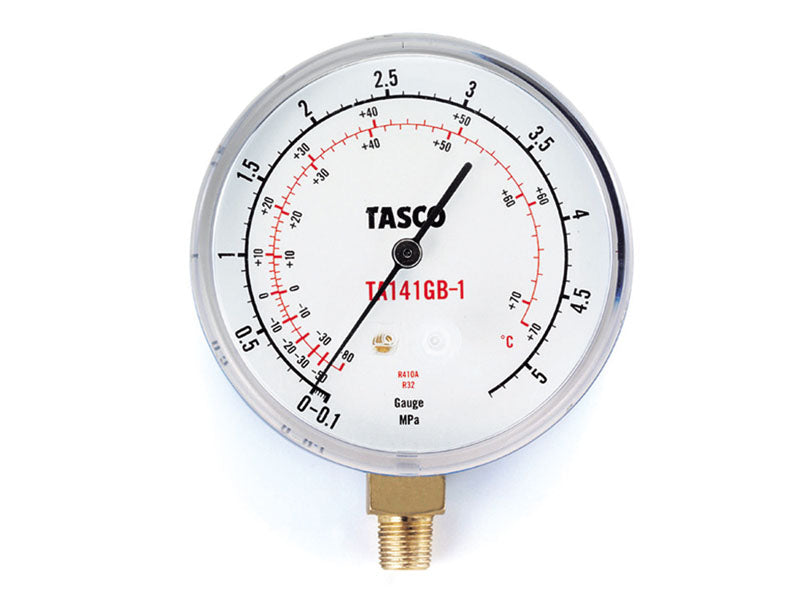 R410A、R32用高精度圧力計/連成計 TA141GB-1 - イチネンTASCO（タスコ