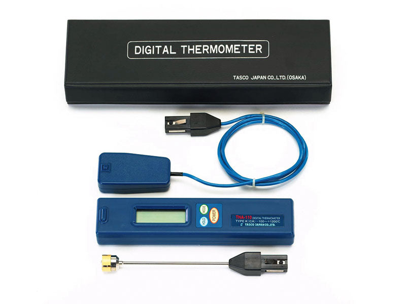 デジタル温度計セット　イチネンTASCO   TA410AF