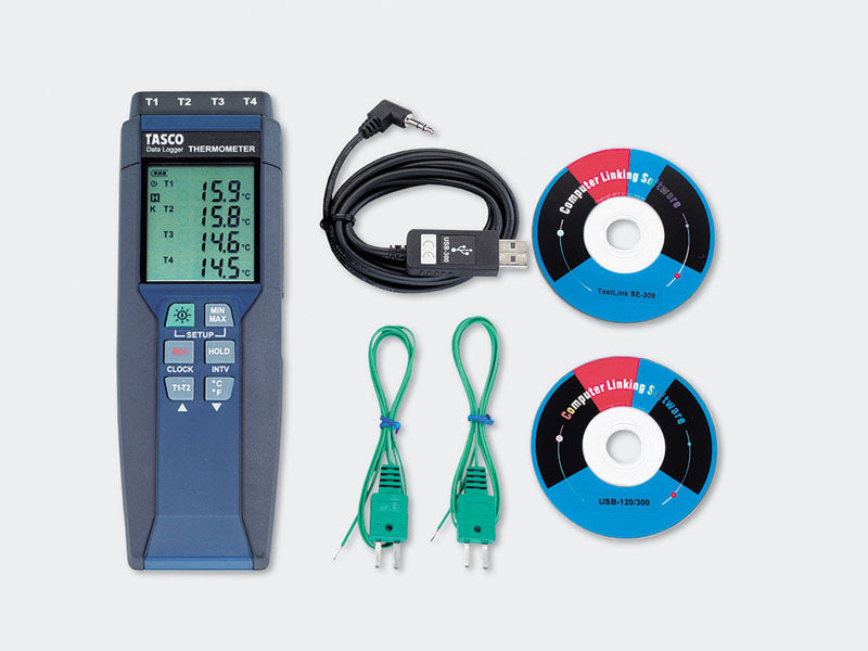 イチネンTASCO TA410WD 2chデジタル温度計 - 道具、工具